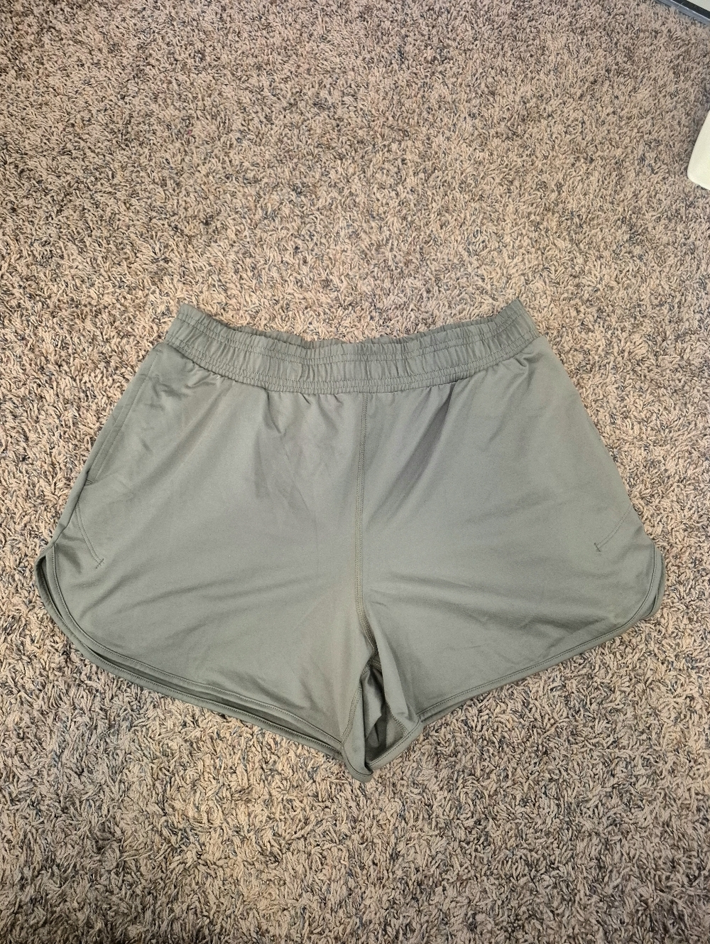 All in motion Olive Green Athletic Shorts for Women Size M